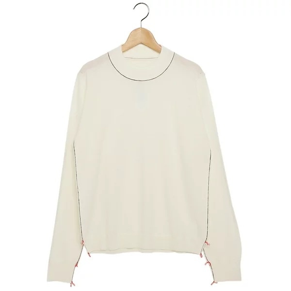 トップス 長袖ニット セーター ホワイト レディース S51HA1148 S17814 103F