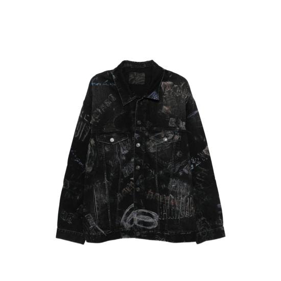 BALENCIAGA Men Jacket 857181 TTWA8 1037 BLACK