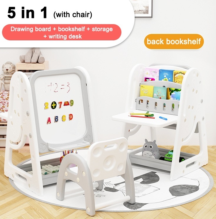 【国内発送/保証付き】お絵描きボード 子供 ホワイトボード ブラックボード 本棚 デスク おえかきボード こども 子ども 知育 お絵かき おえかき 塗り絵 誕生日 プレゼント ギフト 組立簡単 9,410円