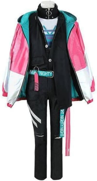 バーチャル YouTuber VTuber にじさんじ不破湊 コスプレ衣装 風 仮装 変装 ハロウィン クリスマス 学園祭 文化祭 コスチューム ウィッグ追加可