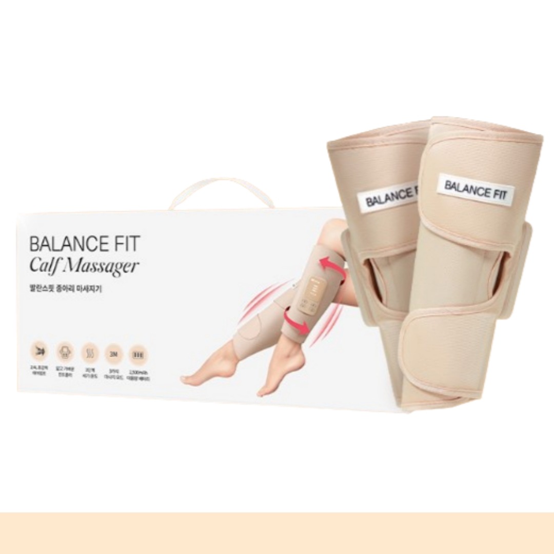 [ふくらはぎの腫れを除去]BALANCE FIT ワイヤレス ふくらはぎマッサージ器/ 空気圧マッサージ器/ 温熱/ むくみ緩和/ マッサージ器