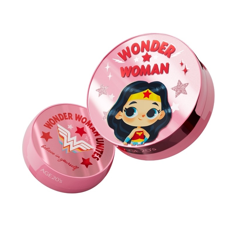 エイジトゥウェニスシグネチャーエッセンスファクトマスターダブルカバー21号ワンダーウーマンピンクエディション本品14g+ミニ7g (SPF50+ PA++++)