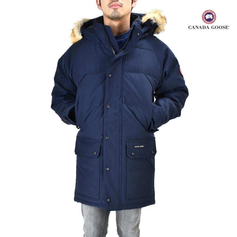 カナダグース エモリーパーカ メンズ ダウンコート ダウンジャケット ネイビー CANADA GOOSE EMORY PARKA[ca-2580m-646]