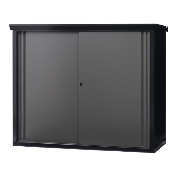 SRM-1815(BK/AGY) 中型収納庫1815 ブラック/アッシュグレー メーカー直送