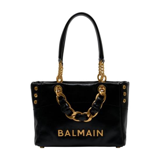 BALMAIN Women Messenger Bags GN0FD871LTFL 0PA black