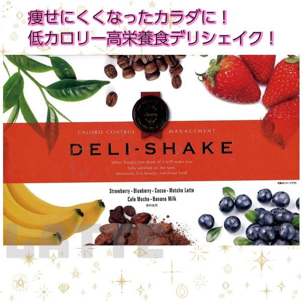 DELI-SHAKE デリシェイク 24袋入り（各4袋） 6種のフレーバー