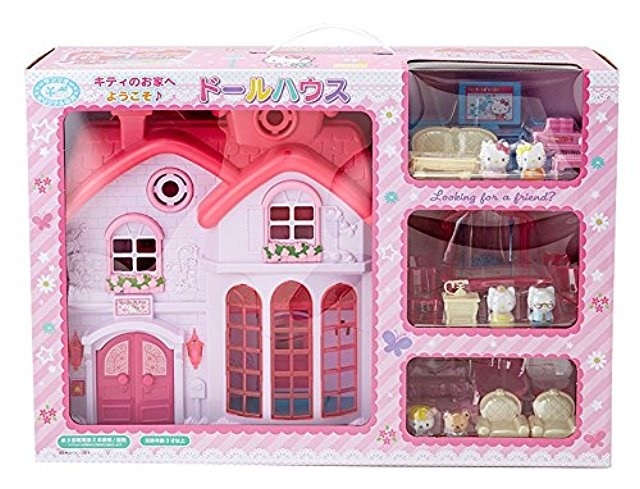 Qoo10] ハローキティ ドールハウスDX : おもちゃ・知育