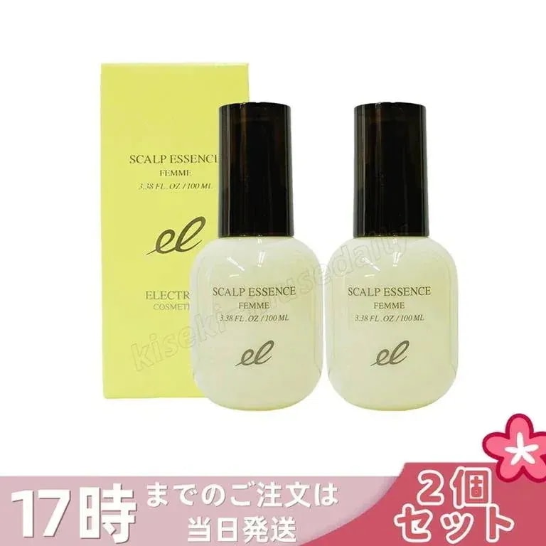 【2個セット】エレクトロン 薬用スカルプエッセンス ファム 100ml 女性用 育毛剤 医薬部外品 活性電子水 頭皮ケア スカルプ エッセンス