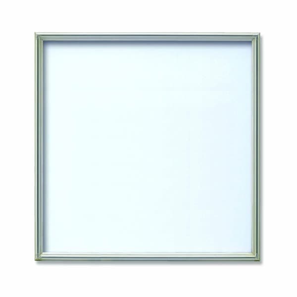 ( 角額 )正方形額 450角 450×450mm シルバー 壁掛けひも アクリル付き フレーム 額縁 額