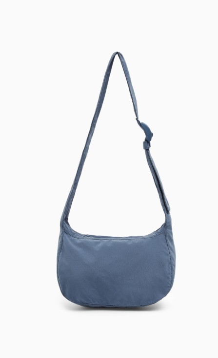 【COS】 COS Nylon Crossbody Saddle Bag Blue