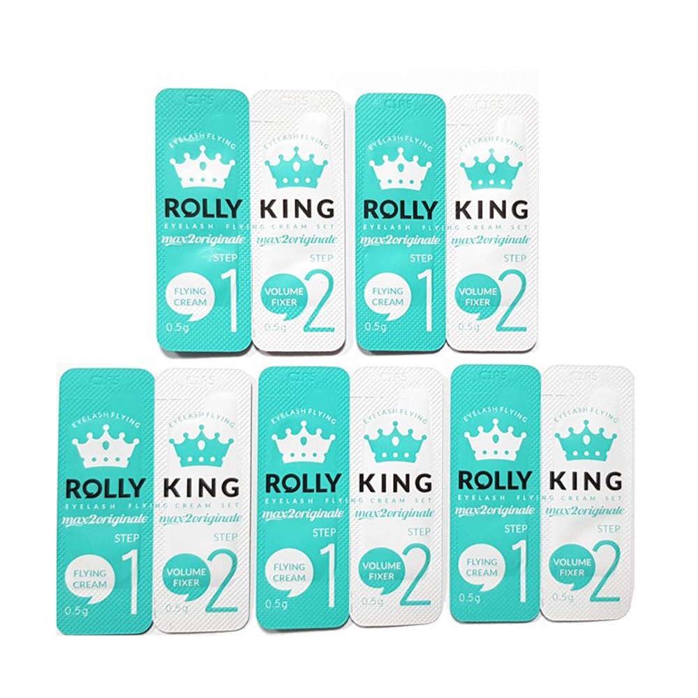 Rolly Kingローリーキングまつげパーマ剤5回分 セルフまつ毛ケア Biznes Katalog Com