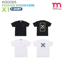 X1 PRODUCE T-SHIRT(白1点)  X1 Ｔシャツ 白・ホワイトの激安・格安Tシャツを1枚からプリント作成【クラT