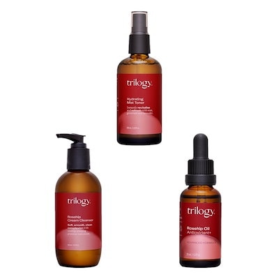 trilogyトリロジー クレンジング・ロザピンオイル・デイクリームセット