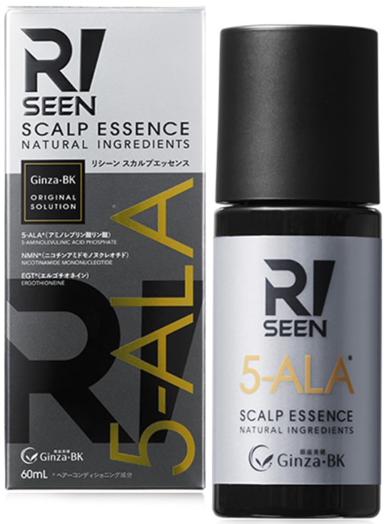 リシーン スカルプエッセンス（養毛料）60ml　 育毛剤 ファイブアラ 5ala コエンザイムQ10　 NMN エルゴチオネイン EGT 日本製 養毛剤
