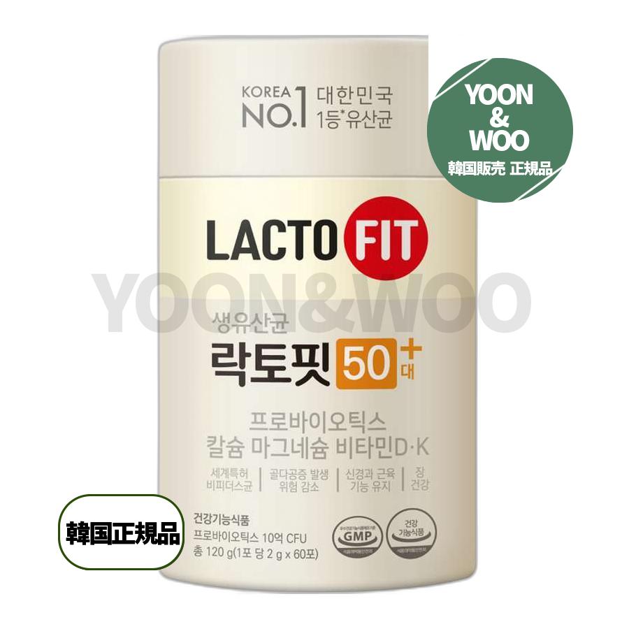 チョングンダン健康ラクトフィット50代プラス60p 120グラム 4つ