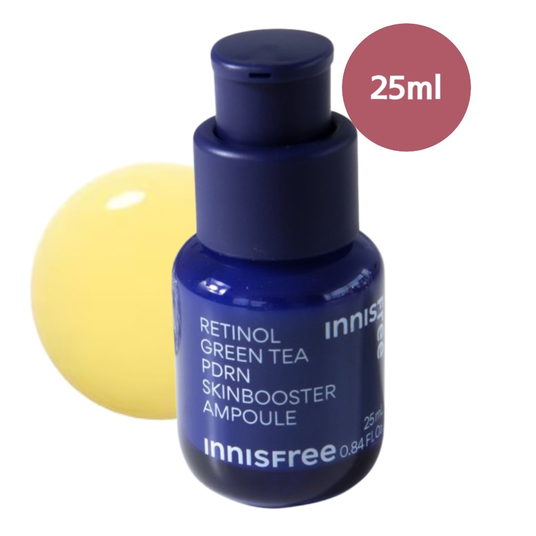 【NEW/正規品/大人気】レチノール グリーンティー PDRN スキンブースター アンプル 25ml/シワ/毛穴/弾力/光沢/柔らかい肌/韓国コスメ
