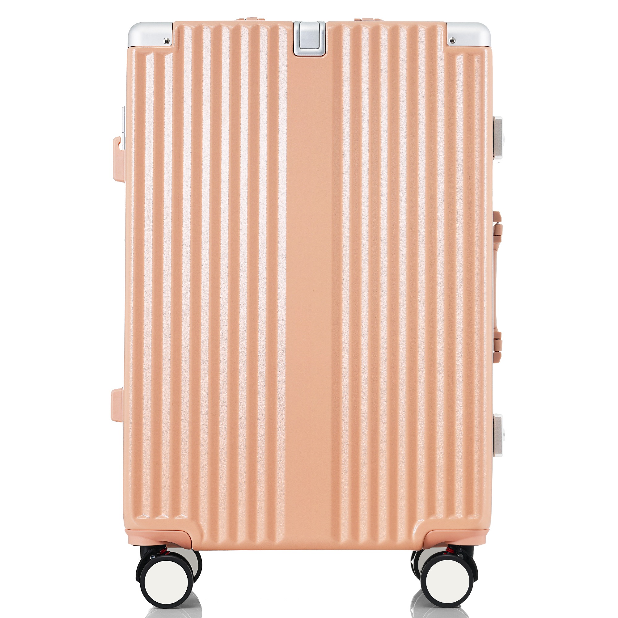 スーツケース Sサイズ フレームタイプ 機内持ち込み キャリーケース キャリーバッグ アルミ USBポート付き カップホルダー フック式底足 ストッパー付き 軽量 おしゃれ 静音 海外 高級感 TS