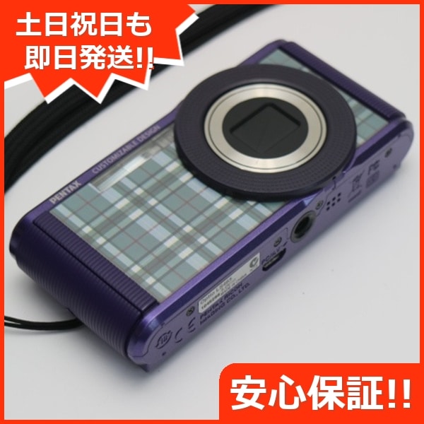 新品同様 Optio LS465 アメジストパープル デジカメ PENTAX 30