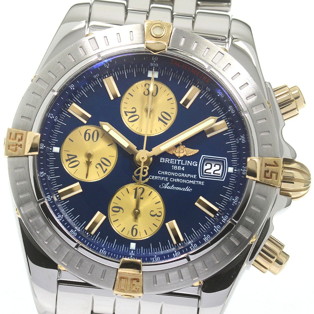 ブライトリング BREITLING B13356 クロノマットエボリューション デイト 自動巻き メンズ _845381【中古】