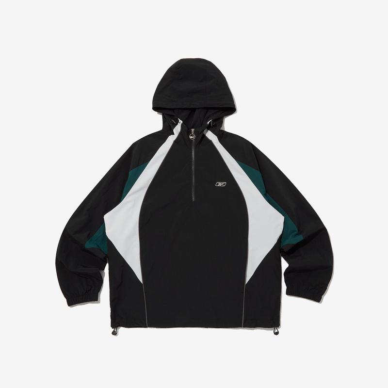 プレミアフードアノラック - ブラック REJU5FA12BK