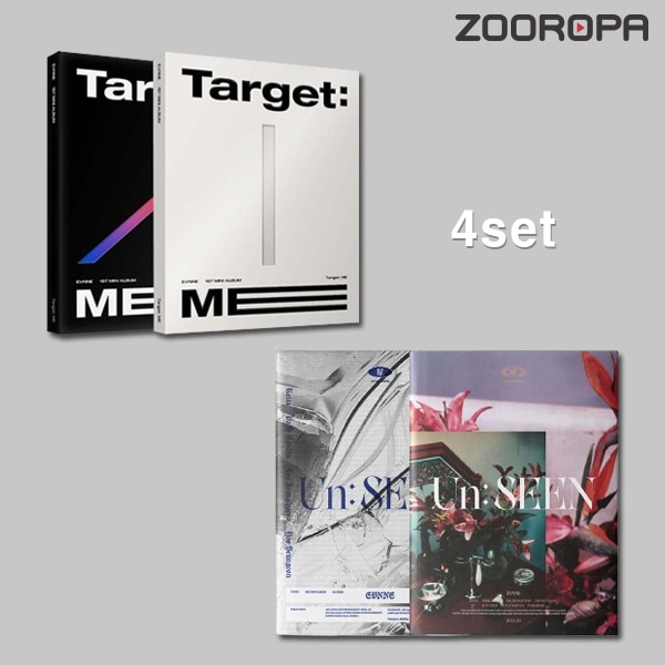 [4종세트] EVNNE 이븐 Un SEEN Target ME 1집 2집