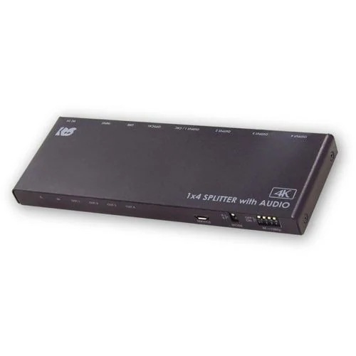 ラトックシステム RS-HDSP4PA-4K 4K60Hz／ダウンスケール対応 外部音声出力付 HDMI分配器（1入力4出力） RSHDSP4PA4K 9,300円