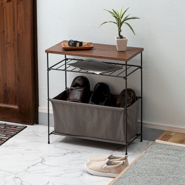 MIP-33DGY ダークグレー サイドテーブル メーカー直送