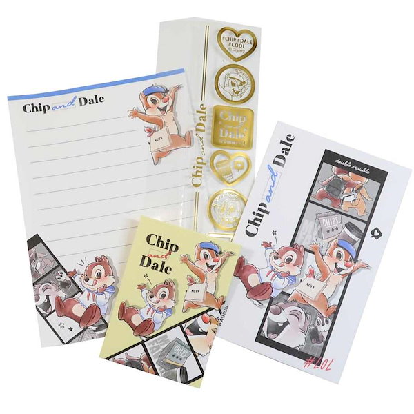 ☆新品☆ディズニー レターセット 2種セット チプデ