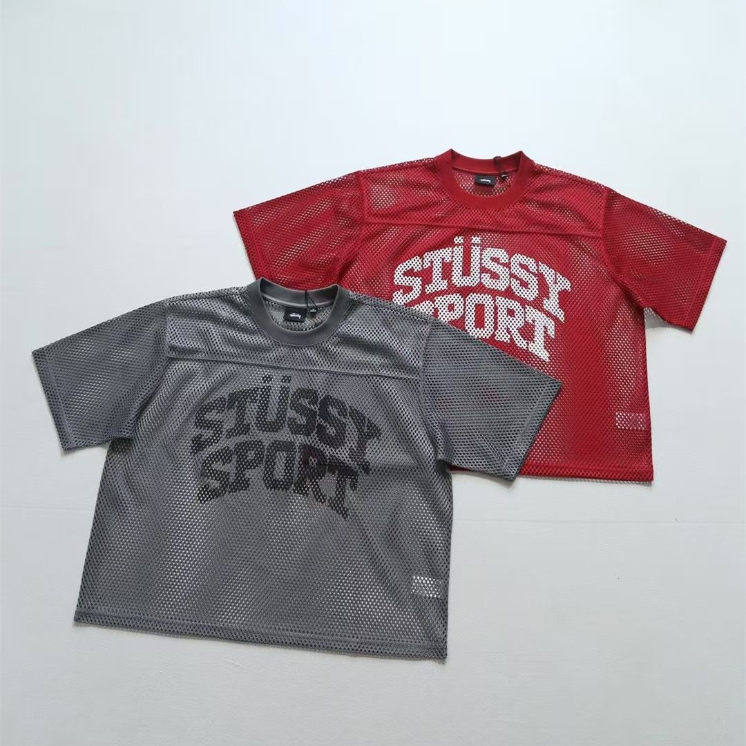 ステューシー カットソー 半袖 STUSSY メンズ Stussy Sport Team Jersey ( stussy crew クルー フットボールシャツ Tシャツ トップス 1140346 US