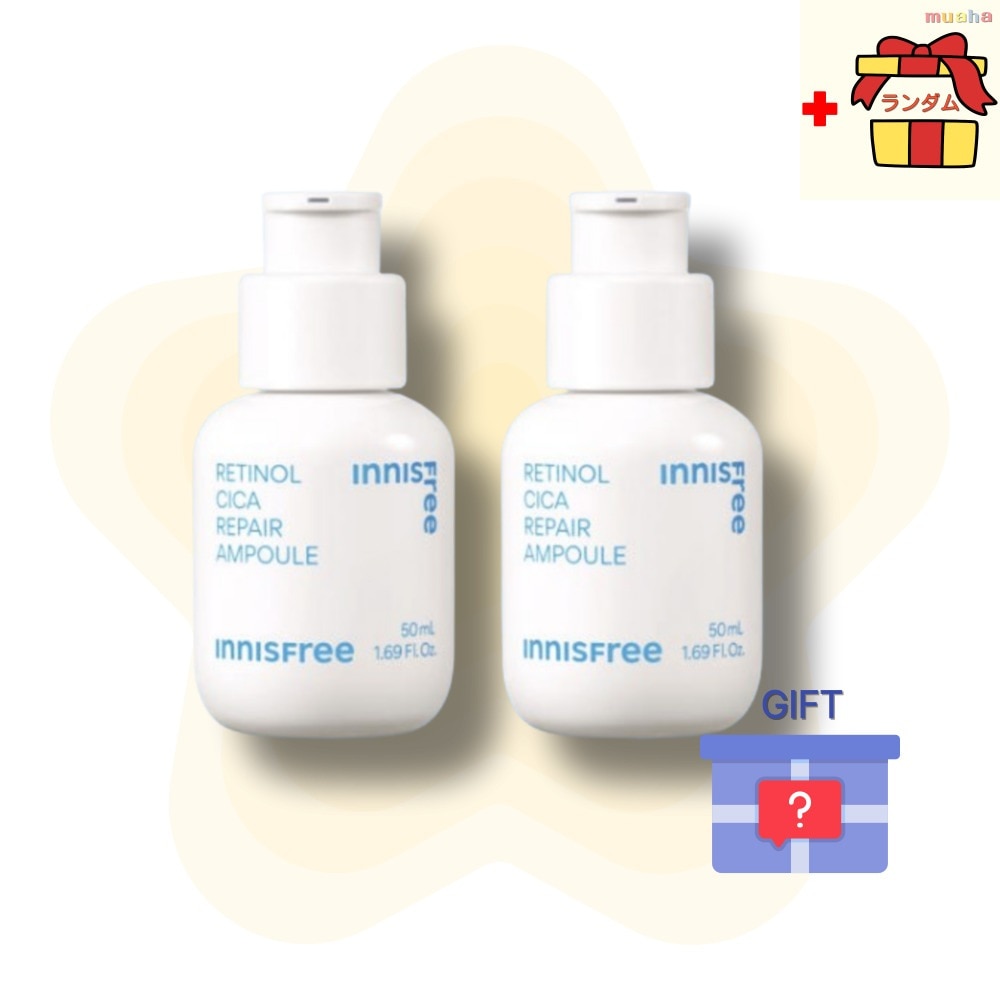 【1+1】レチノール シカ トラブルケア アンプル 50ml ×2本毛穴・皮脂・赤みケア 低刺激 韓国美容液 ニキビ跡ケア シカ レチノール 赤みケア トラブルケア 韓国スキンケア 皮脂コントロール