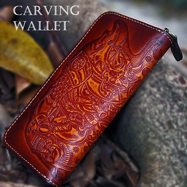 メンズ財布 牛革 サドルレザー バイカーズウォレット レザーウォレット メンズ 革 本革 レザー 型押し 長財布バイカーズウォレット 長財布