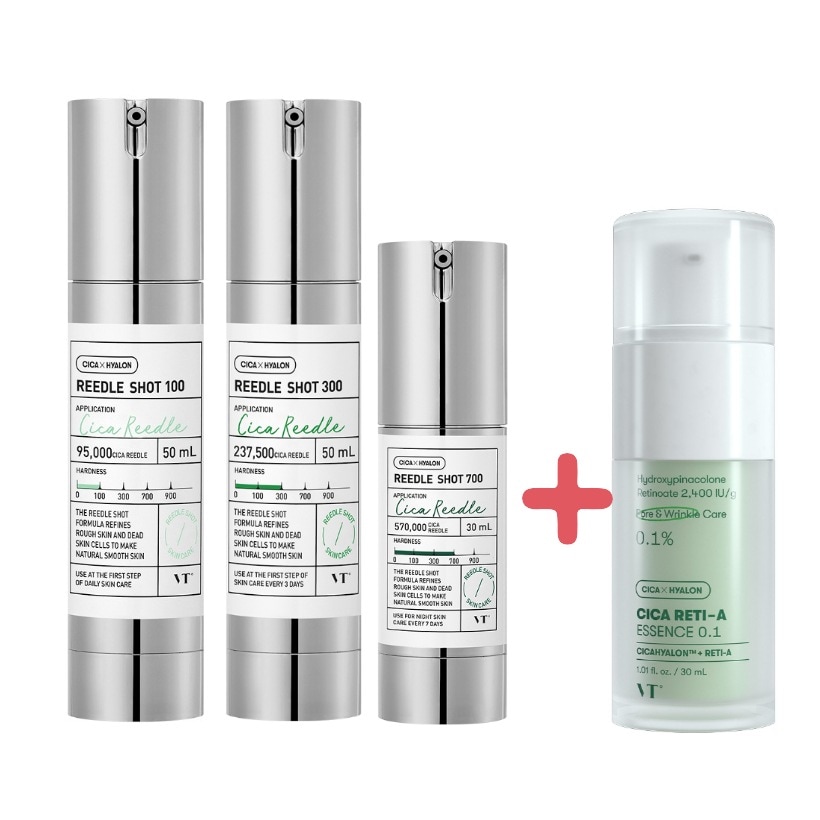 リードルショット 100/300/700 ＋ シカレチA エッセンス0.1 7,777円