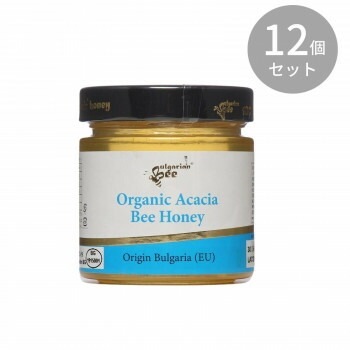 Bulgarian Bee はちみつ 有機アカシア 300g x12個セット 27,140円