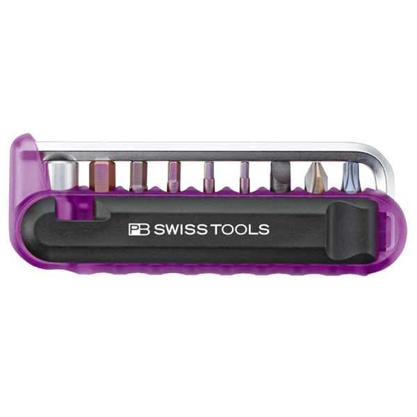 PB SWISS TOOLS 470PURPLECN バイクツールセット (9本組) パープル