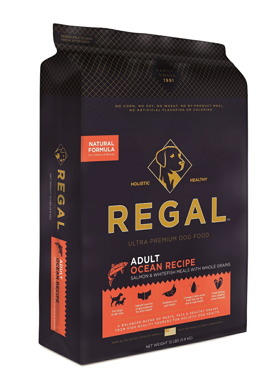 REGAL　リーガル　オーシャンレシピ　サーモン　5.9kg おやつのプレゼント付き【ドッグフード】【正規品】ドライフード 犬用 11,435円