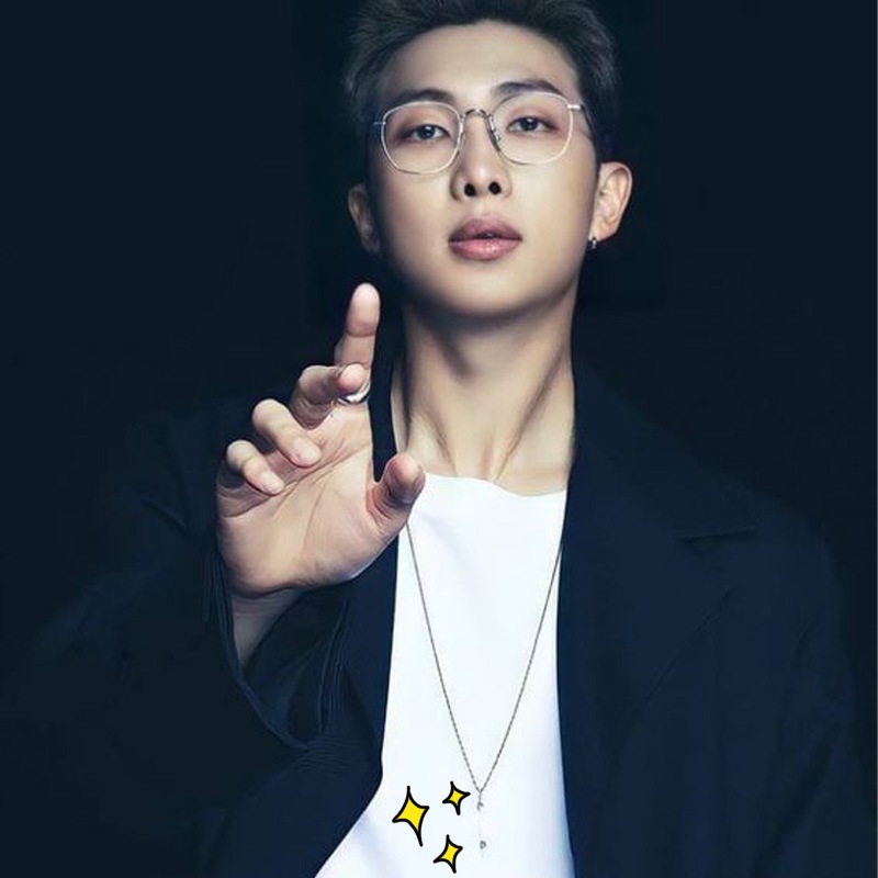 BTS RM 着用 ネックレス N294S ナムジュン アクセサリー