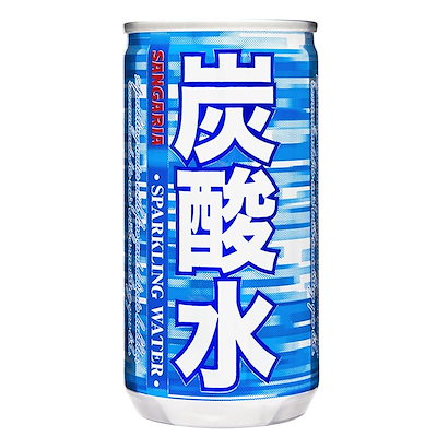 他サイト： サンガリア 炭酸水 185ml×30本 185ミリリットル (x 30)の商品画像