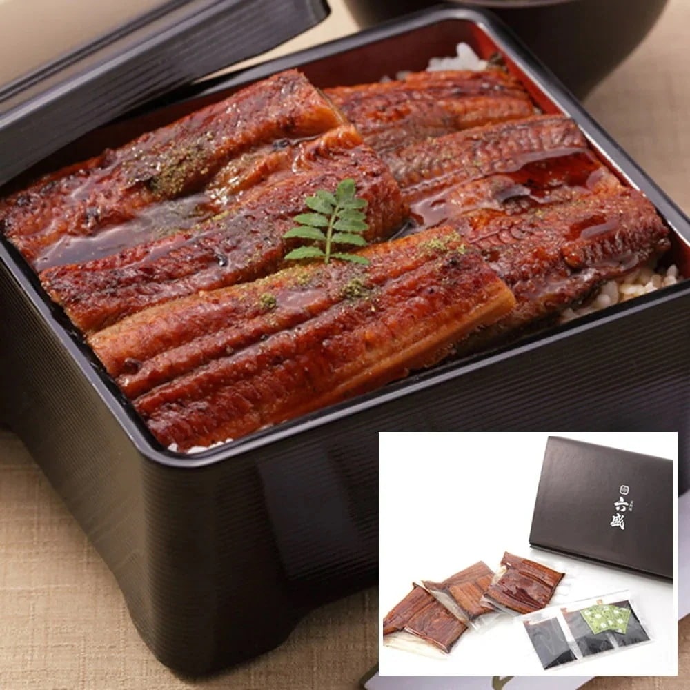 京都 京料理六盛 うなぎ蒲焼セット 3食入