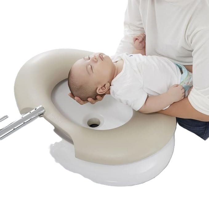 洗面台 クッションパッド 丸型・長方形, 赤ちゃん用 洗面器用, 冷感・温感 グレー・セージグリーン 3色展開