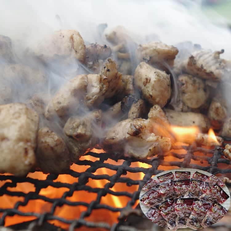 鶏炭火焼 80g15パック 離島は配送不可 3270005 お歳暮 お中元 お土産 ご進物 ギフト 贈り物に最適