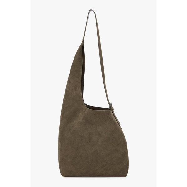 スエードアンバランスバケットバッグ 9106270001071