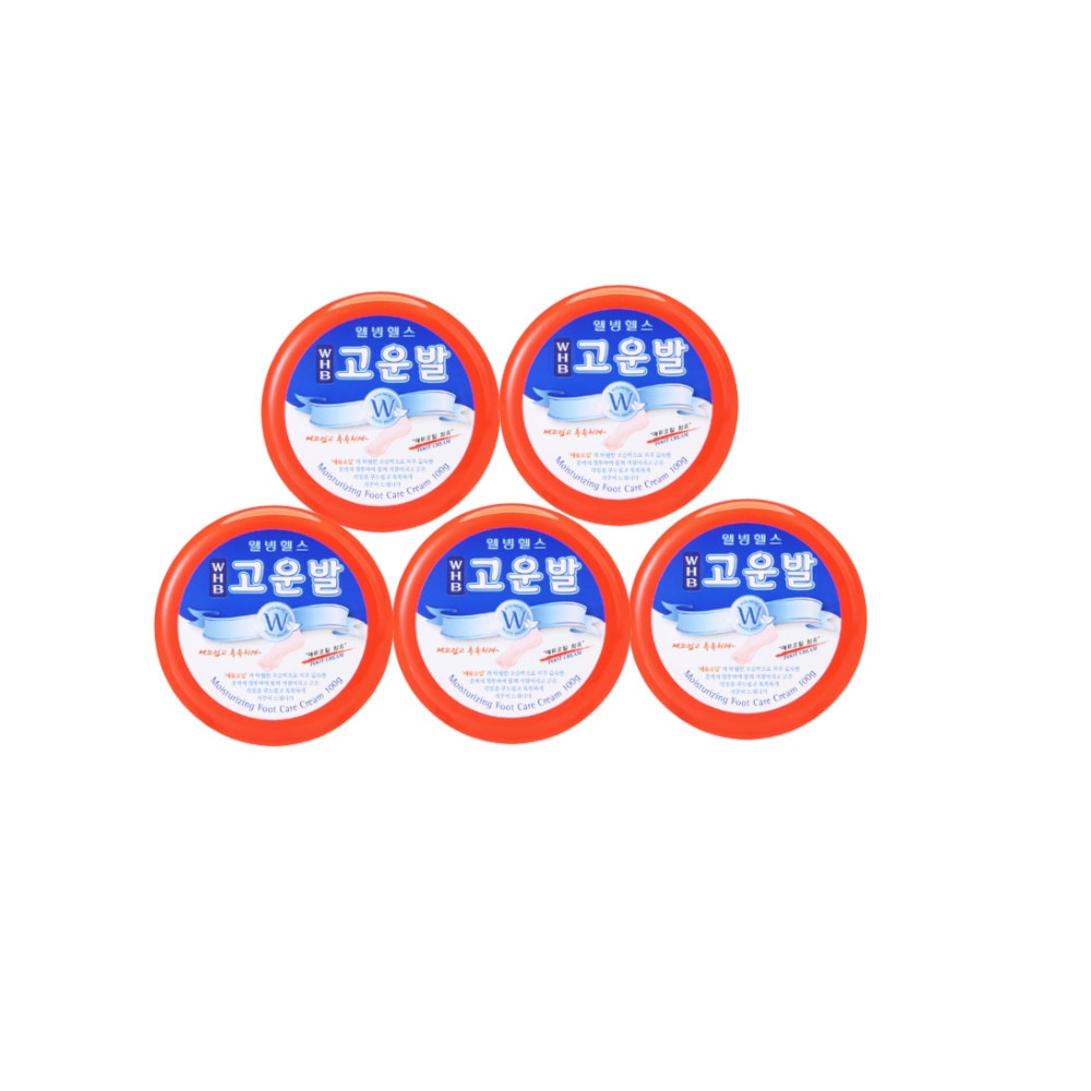 【5個セット】 コウンバルクリーム （赤） 100g かかとクリーム エミューオイル 高保湿 コウンバル 角質ケア 角質除去 かかとケア 韓国コスメ 【韓国正規品】