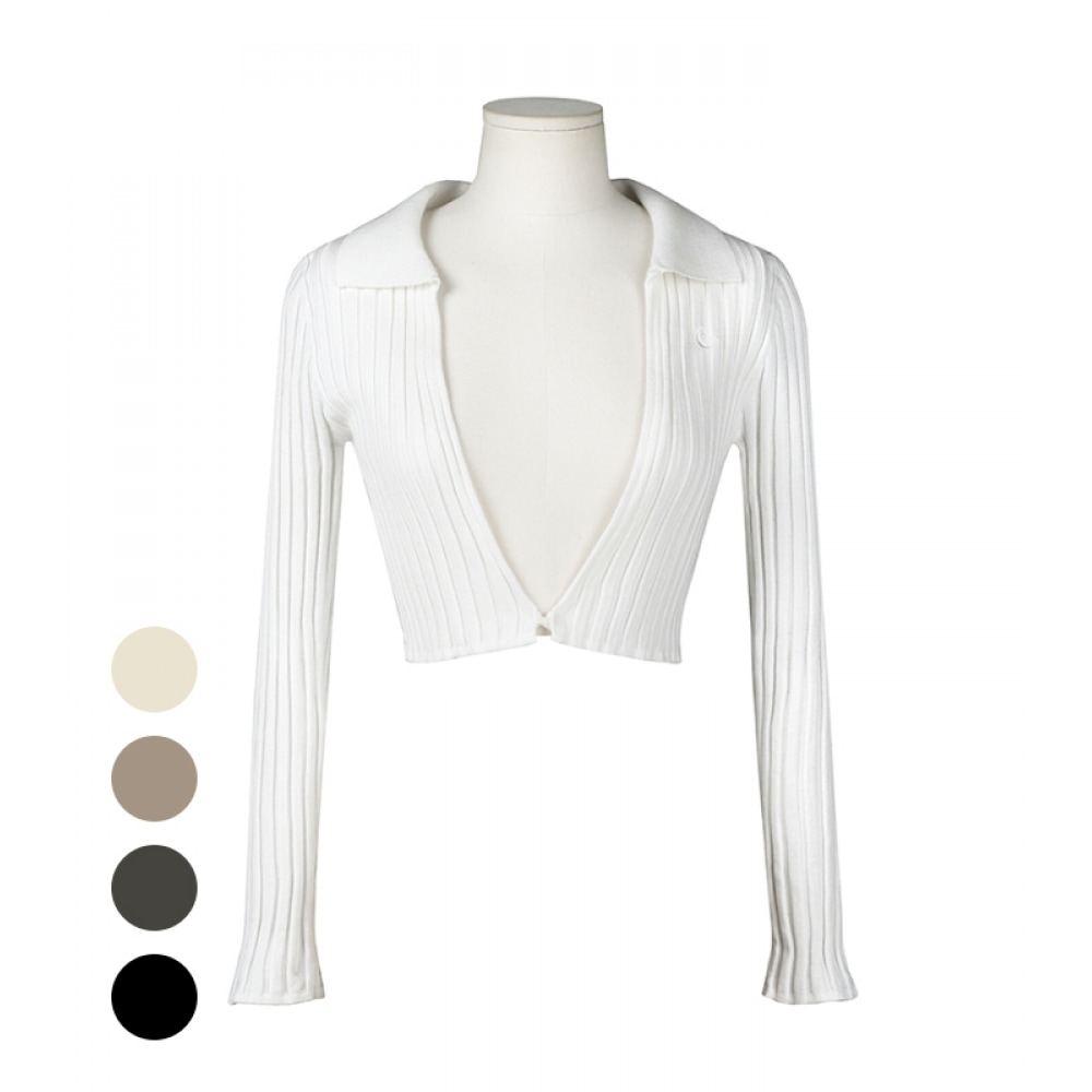 アバンドレスクロップストリングカーディガン-4COL