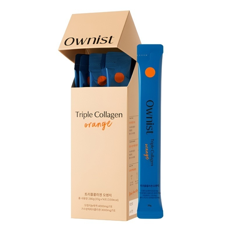 オーネストトリプルコラーゲン オレンジ 14回分 280g コラーゲン/エラスチン/ヒアルロン酸