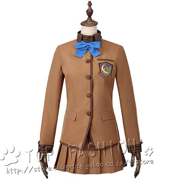 【品質良い 大好評中】Fate/EXTRA フェイト/エクストラ 風 岸波白野 きしなみ はくの 扎比子 制服 コスプレ衣装 ウィッグ cosplay コスチューム ハロウィン クリスマス