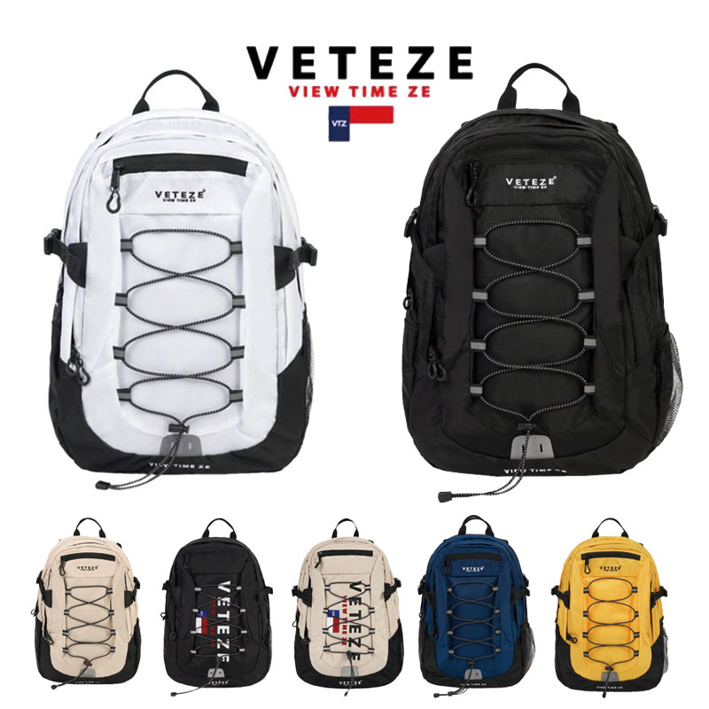 +2021年 新商品 [VETEZE] 2019ss NEW BIG LOGO / TREKKER BACKPACK / ユニセックス レトロスポーツ リュック(3 colors) 6,990円