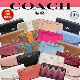 💖💖無料配送💖最安値挑戦🌸新カラー追加💗COACH/コーチ ラウンドファスナー財布💗長財布 アコーディオン🌸