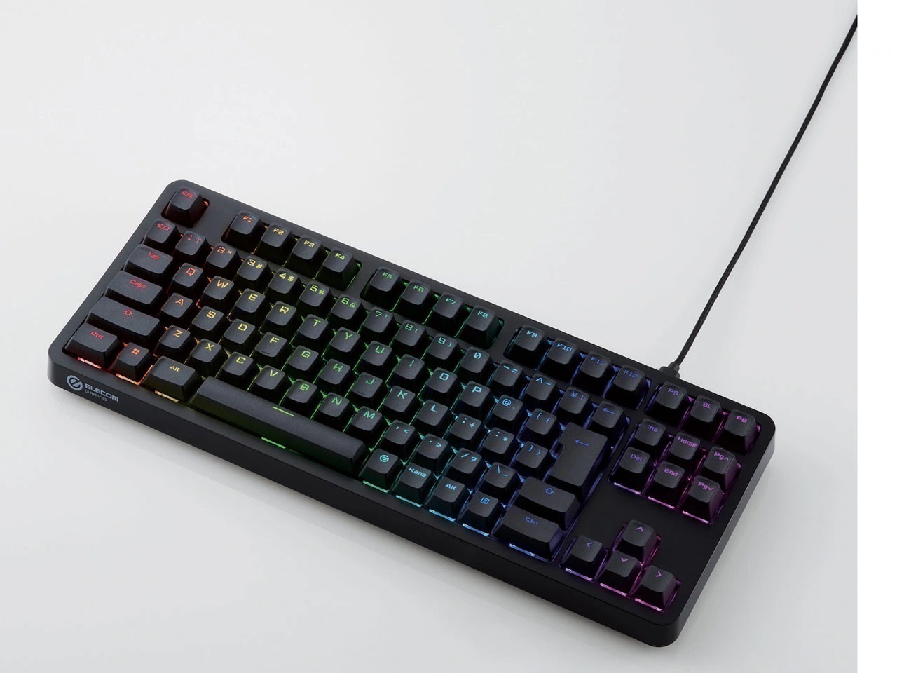 V custom TK-VK310SBK 銀軸 [ブラック] 有線キーボード