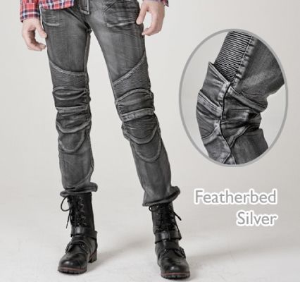 UB0009SV36 UBモトパンツ サイズ:36 カラー:シルバー UB0009SV36