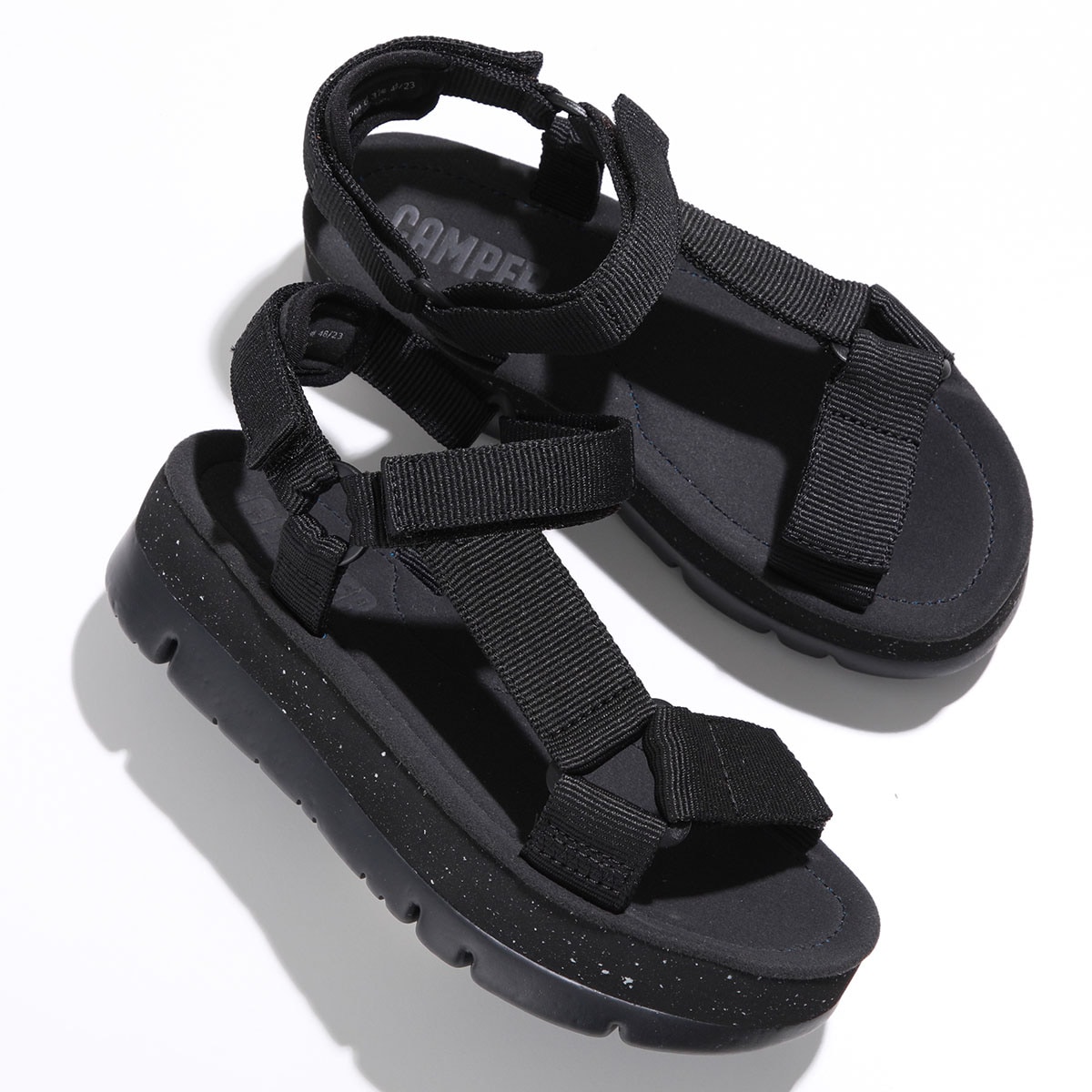CAMPER カンペール サンダル Oruga Up オルガ アップ K200851-004 レディース ストラップ 厚底 プラットフォーム 軽量 EXTRALIGHT シューズ 靴 Black